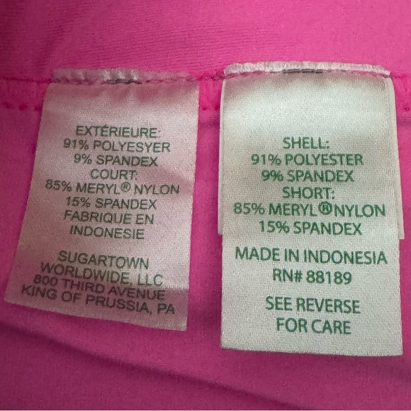 Lilly Pulitzer Luxletic Skort Size 2 Floral Tropical Golf - Picture 3 of 11